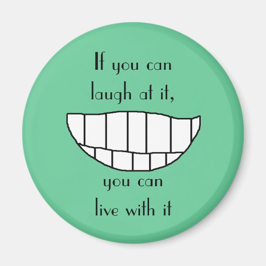 Aimant SOURIRE ! -magnet (Devant)