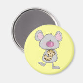 Aimant Souris avec Cookies T-shirts et cadeaux (Recto/Verso)
