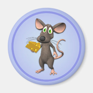 Aimant Souris de Toon avec l'aimant de fromage