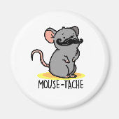 Aimant Souris Drôle Mouse Pun (Devant)