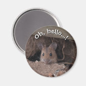 Aimant Souris en trou (Recto/Verso)
