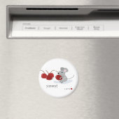 Aimant souris et cerises (In Situ (Lave-vaisselle))