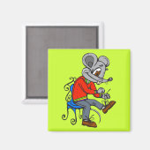 Aimant Souris S'habiller (Recto/Verso)