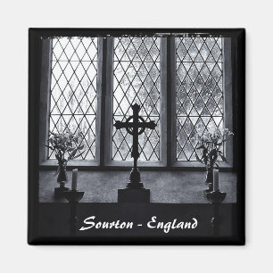 Aimant Sourton Village Church, Angleterre (Fridge Magnet)