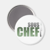 Aimant Sous-chef vert (Recto/Verso)