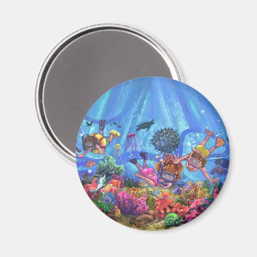 Aimant Sous la mer (Recto/Verso)