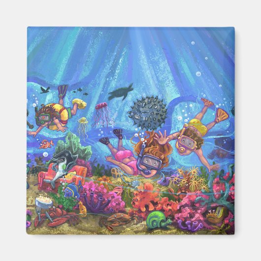 Aimant Sous la mer (Devant)