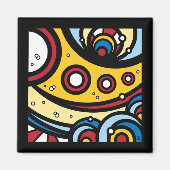 Aimant Sous-marin jaune (Devant)