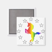 Aimant Soutenez le Parti Unicorn : Unicorns pour le Congr (Recto/Verso)