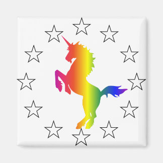 Aimant Soutenez le Parti Unicorn : Unicorns pour le Congr