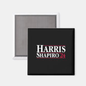 Aimant Soutenez le Président Kamala Tee (Recto/Verso)
