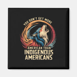 Aimant Soutenez les Amérindiens contre Trump _1