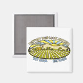 Aimant Soutenez vos agriculteurs locaux (Recto/Verso)