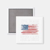Aimant Soutenir et défendre la Constitution - Drapeau amé (Recto/Verso)