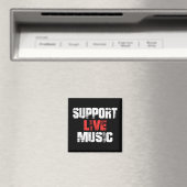 Aimant Soutenir la musique live (In Situ (Lave-vaisselle))
