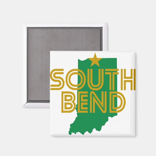 Aimant South Bend Indiana (Recto/Verso)