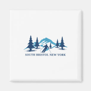 Aimant South Bristol New York Ski Resort _1