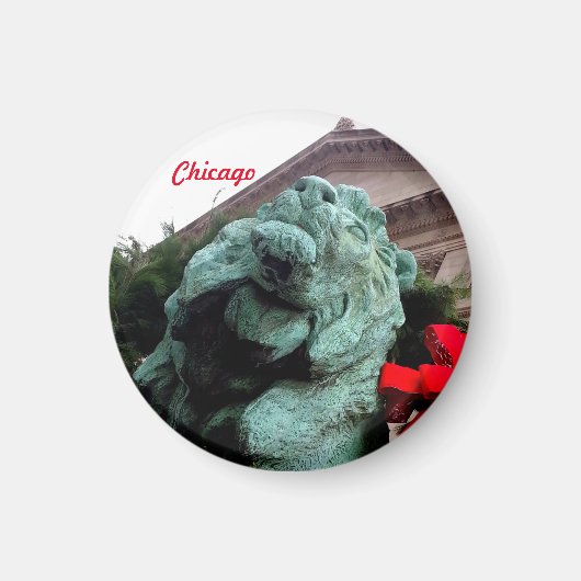 Aimant South Lion à l'Art Institute de Chicago (Devant)