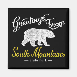 Aimant South Mountains State Park Bear