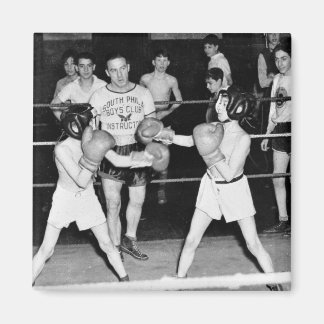 Aimant South Philly Boys Club Boxing, années 1940