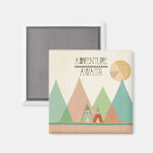 Aimant Southwest Geo III | Adventure Awaits (Recto/Verso)