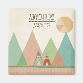 Aimant Southwest Geo III | Adventure Awaits (Devant)