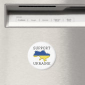 Aimant Soutien à l'Ukraine (In Situ (Lave-vaisselle))