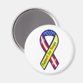 Aimant Soutien à nos troupes Rubbon (Recto/Verso)