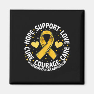 Aimant Soutien au cancer de l'enfant Cancer de l'enfant d