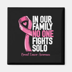 Aimant Soutien au cancer du sein Famille Femmes Cancer du