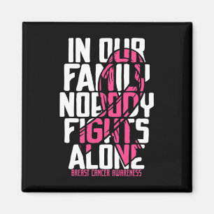 Aimant Soutien au cancer du sein Famille rose Cancer du s