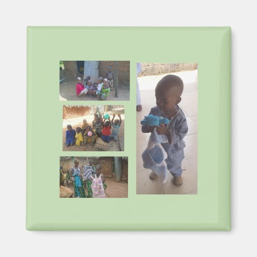 Aimant Soutien aux enfants Batti Village (Devant)