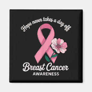Aimant Soutien de sensibilisation au cancer du sein Hope
