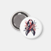 Aimant Soutien du cancer (Recto/Verso)