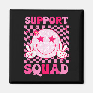 Aimant Soutien du guerrier du cancer du sein Équipe du ca