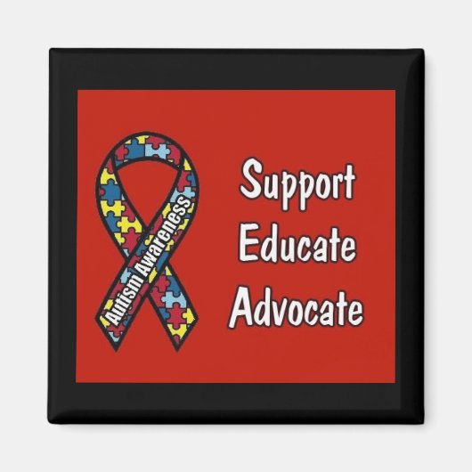 Aimant Soutien, éducation, plaidoyer (Devant)