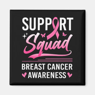 Aimant Soutien Équipage jumelé Famille Cancer du sein