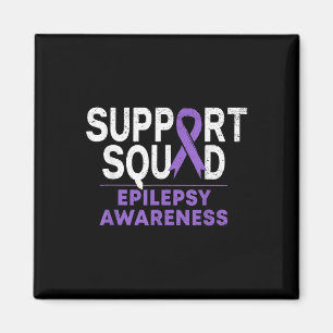 Aimant Soutien Escadron Epilepsie Sensibilisation Mois Fa
