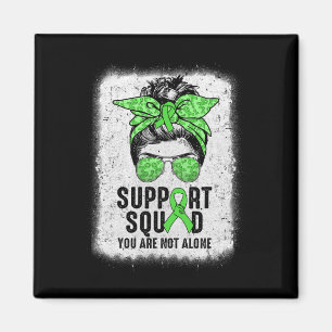 Aimant Soutien Escadron Messy Bun Warrior Green Mental He