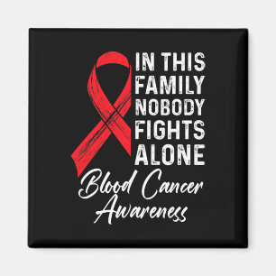 Aimant Soutien familial Sensibilisation au cancer du sang