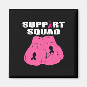 Aimant Soutien Gant de boxe de l'équipe de soutien Pink R