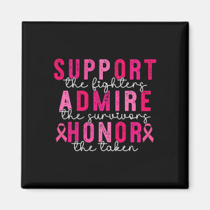Aimant Soutien pour le cancer du sein Admirez le cancer d