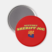 Aimant Soutien Sheriff Joe (Recto/Verso)