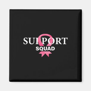 Aimant Soutien Squad Sensibilisation au cancer du sein Ru