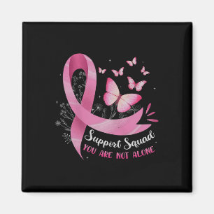 Aimant Soutien Squad Sensibilisation au cancer du sein Ru