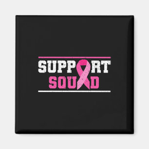 Aimant Soutien Squad Sensibilisation au cancer du sein Ru