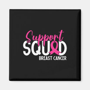 Aimant Soutien Squad Sensibilisation au cancer du sein Ru