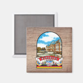 Aimant Souvenir allemand de Würzburg (Recto/Verso)