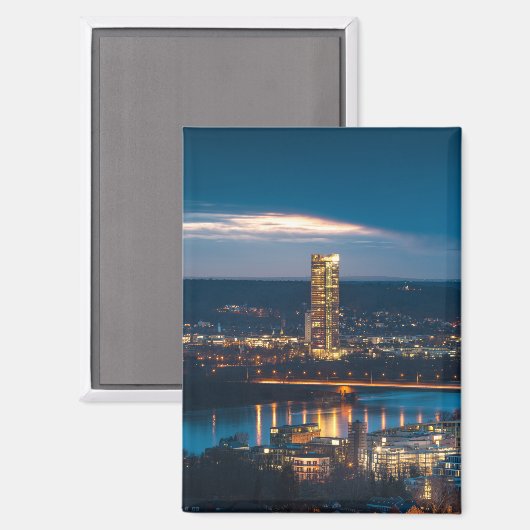 Aimant Souvenir Bonn Allemagne (Recto/Verso)