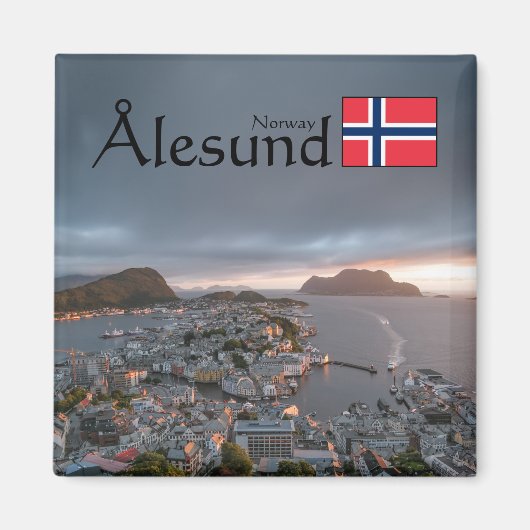 Aimant Souvenir d'Alesund (Devant)